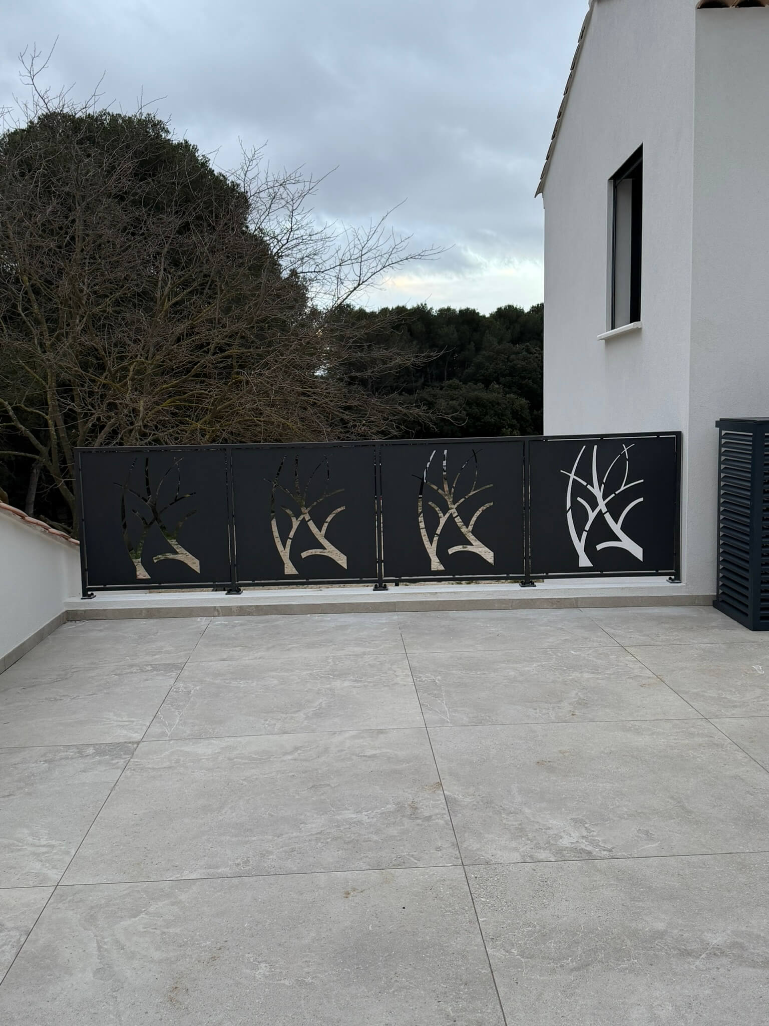 Garde-corps terrasse