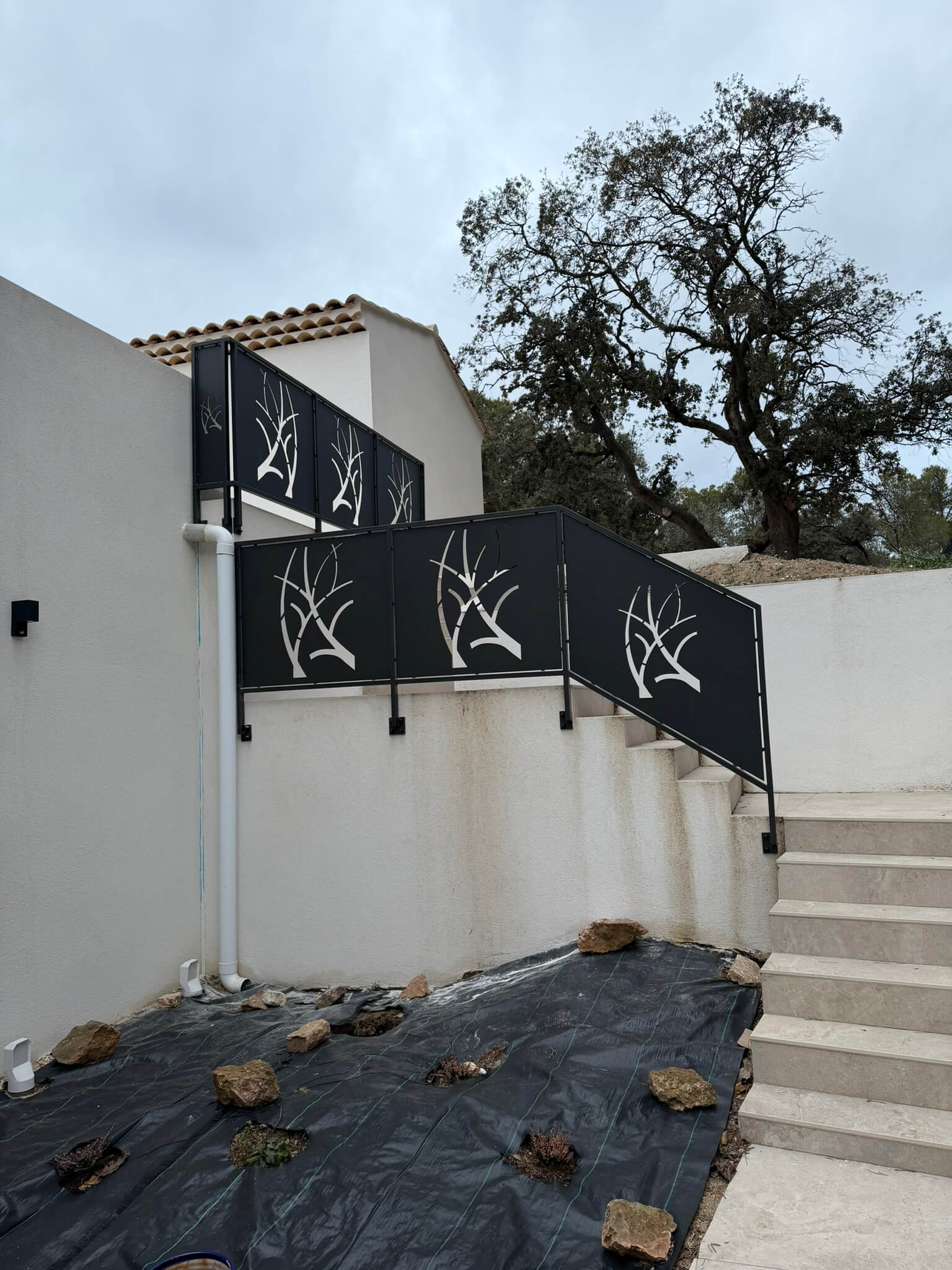 Garde-corps escalier