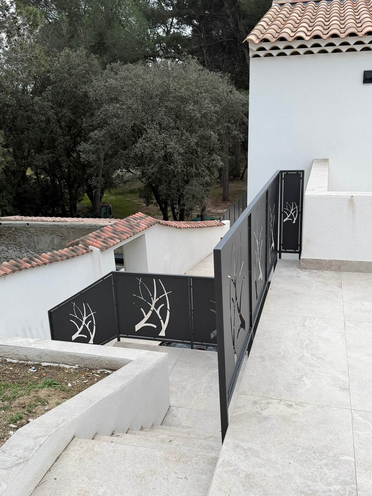 Garde-corps terrasse